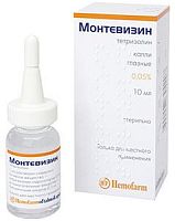 Монтевизин капли гл 0,05% 10мл РОССИЯ