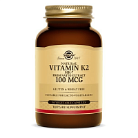 Солгар Витамин К2 натурал (Менахинон7) табл 100мкг N50 СОЕДИНЕННЫЕ ШТАТЫ